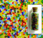 Transparent Mixed Size 11-0 Seed Beads